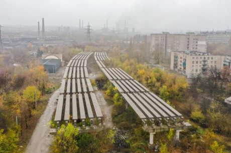 В Днепре приостановлено строительство объездной дороги от Кайдакского моста?